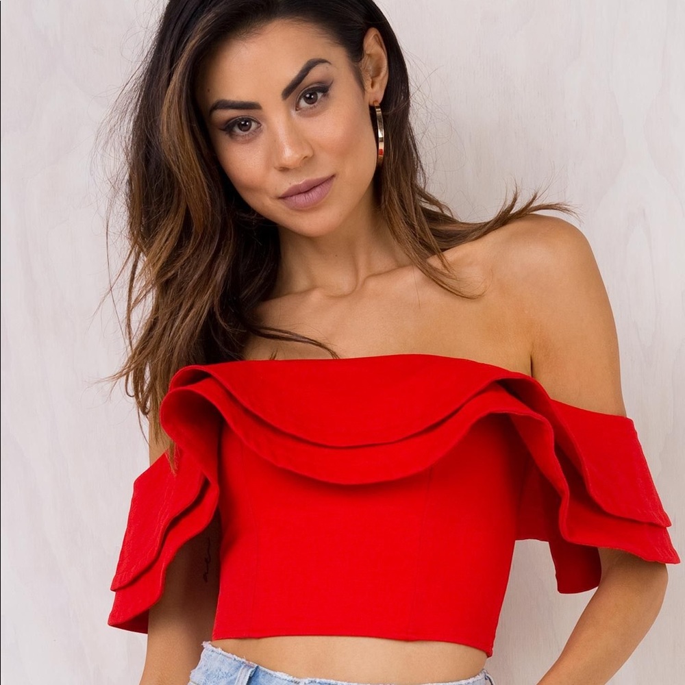 Princess Polly off the shoulder top